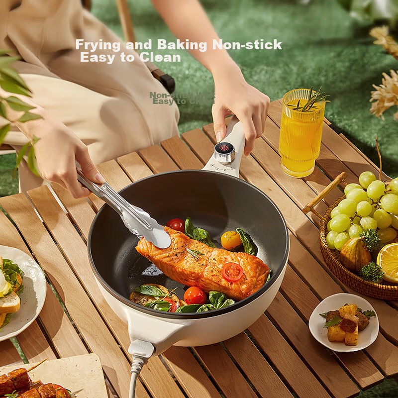 SUPOR Electric Wok, Electric Cooker, Electric Hot Pot, Electric Steamer, Multi-F...