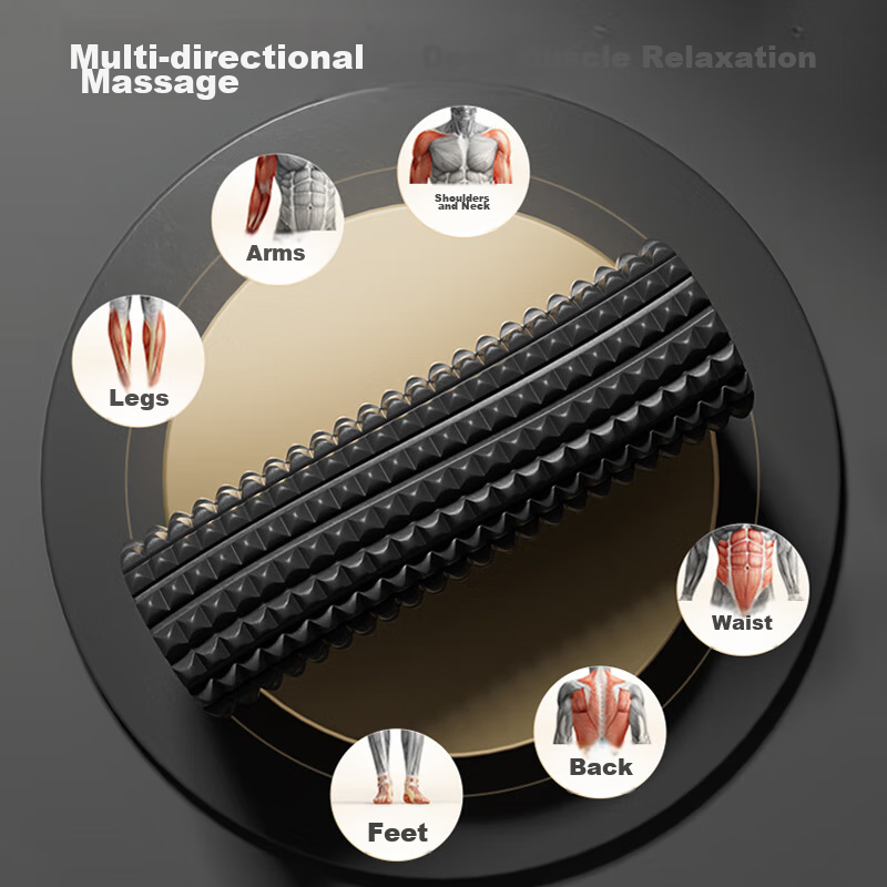 LI-NING Foam Roller, Muscle Relaxation Fitness Massage Stick, Fascia Roller, Mas...