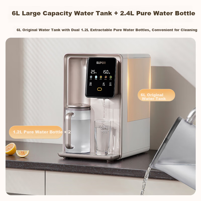 SUPOR Countertop Water Purifier, Instant Hot And Cold Drinking Machine, Home Use...