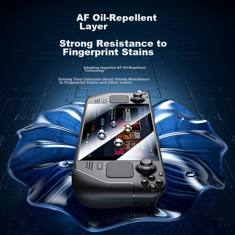 BIAZE Steam Deck Protective Film Screen AR Anti-Reflective Film, Steam Deck Hand...