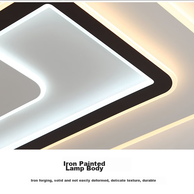 HD Full Spectrum AI Voice-Controlled Smart Ceiling Light, LED Eye-Protection Mij...