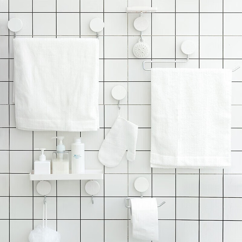 MUJI Vacuum Suction Cup Storage Series, Circular Towel Rack