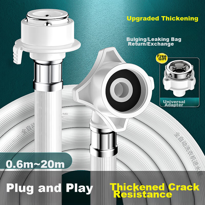 XIAO HUANG HOU Washing Machine Inlet Hose Extension, Drum Fully Automatic Univer...