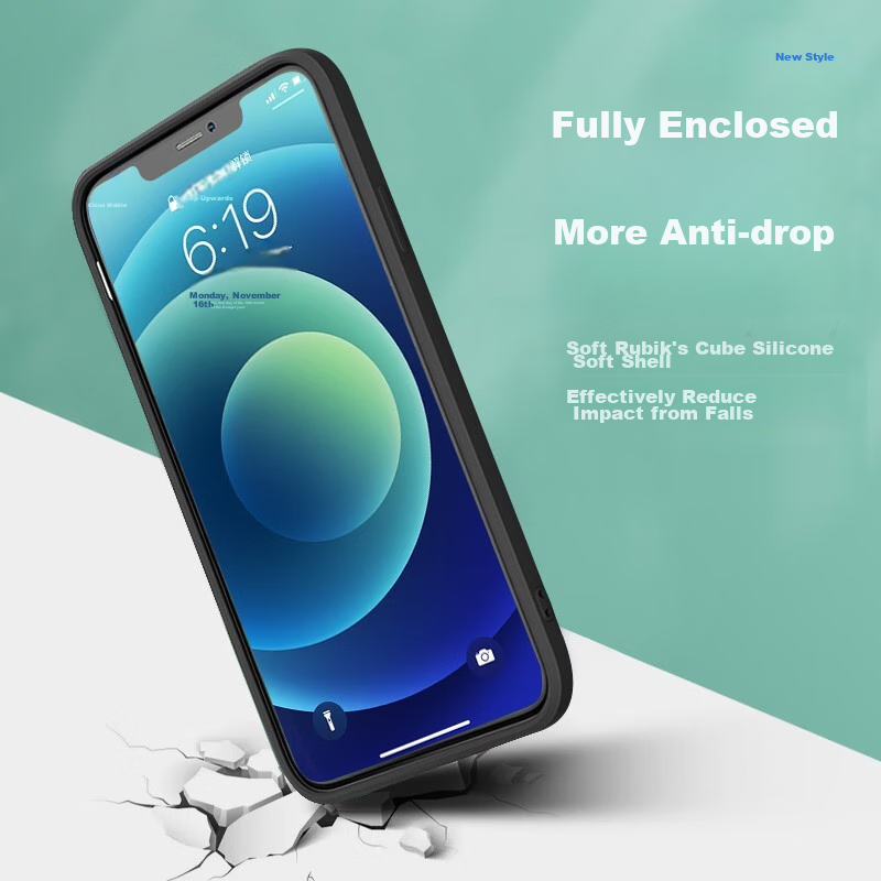 KEKLLE Liquid Silicone Phone Case for IPhone X, Upgraded Full Protection Liquid...