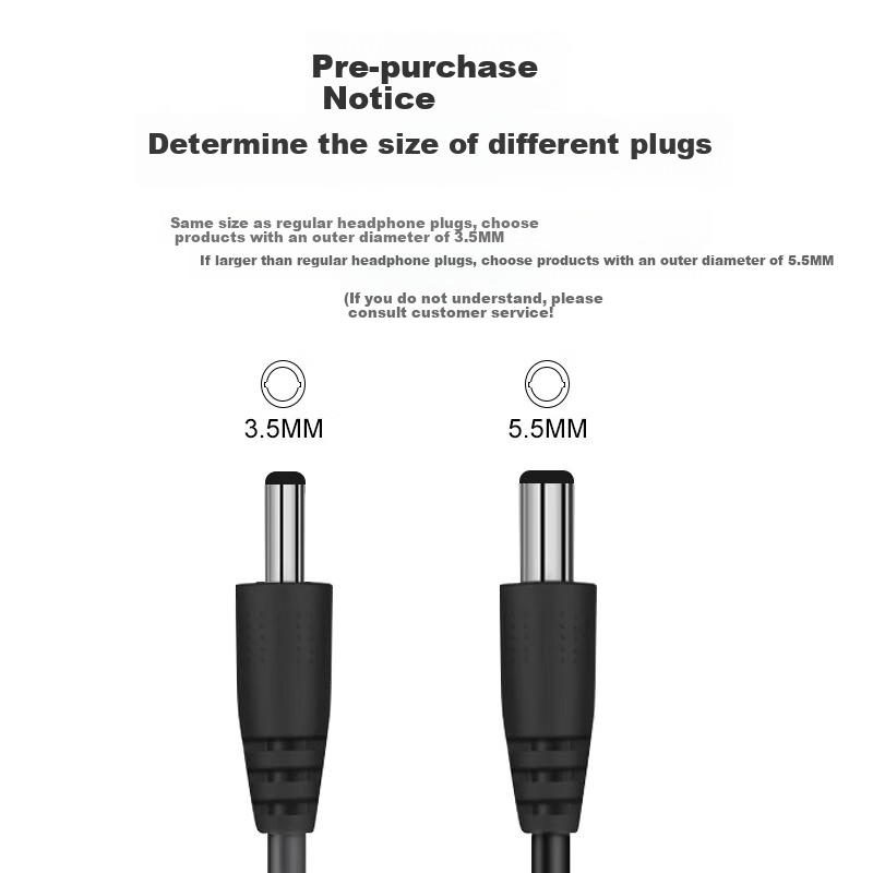Xuanyi USB Boost Cable 12V/1A Round Head 5.5mm Power Bank Mobile Power Supply Co...