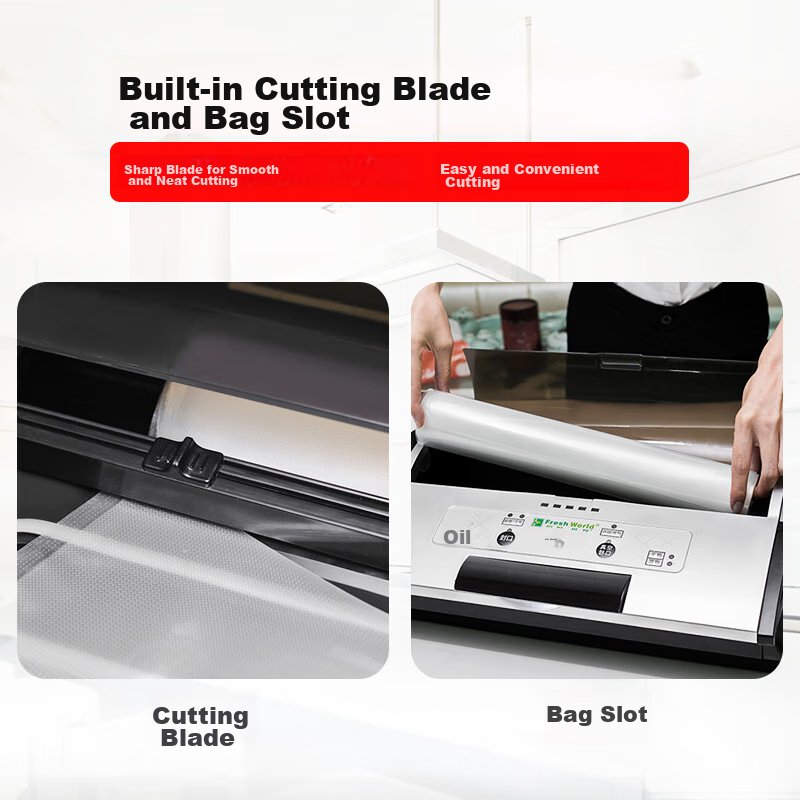 Fresh World Vacuum Sealer, Home And Commercial Use, Fully Automatic Packaging Ma...