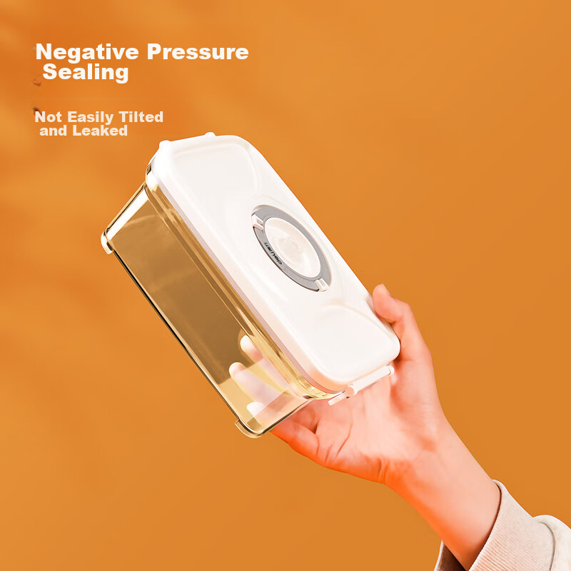 Deli Vacuum Food Storage Container, Multi-Grain Kitchen Storage Box, Milk Powder...