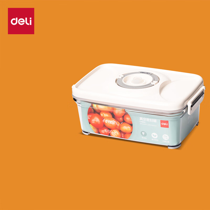 Deli Vacuum Food Storage Container, Multi-Grain Kitchen Storage Box, Milk Powder...