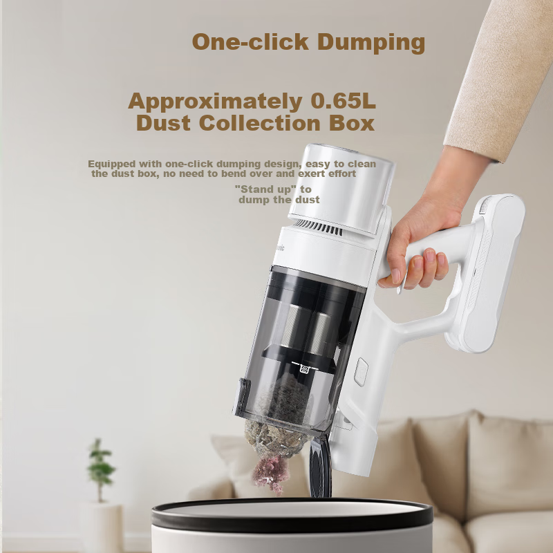 Panasonic [Government Subsidy] Cordless Handheld Vacuum Cleaner with Green Light...