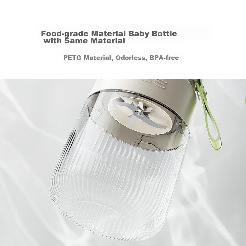 Xiaozhi Juicer Cup, Small Juicer, Portable Wireless Blender, Large Capacity Tone...