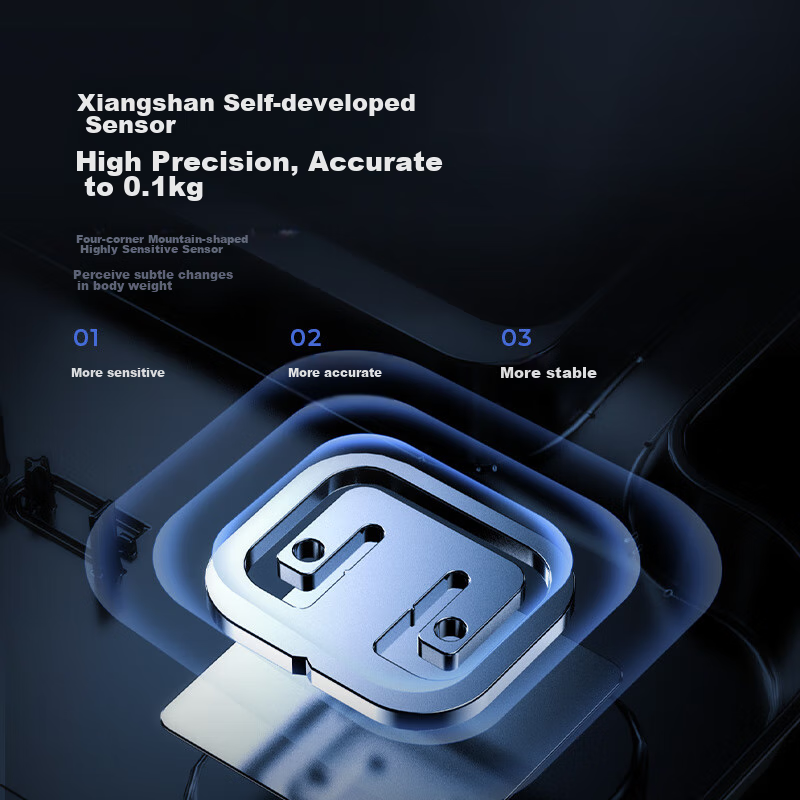 Xiangshan Electronic Scale, Body Weight Scale for Home Use, High Precision, Hidd...