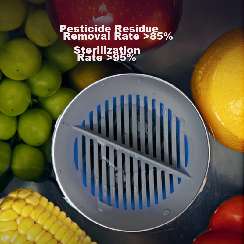 Jingzao Portable Fruit And Vegetable Washer, Fruit And Vegetable Purifier, Home...