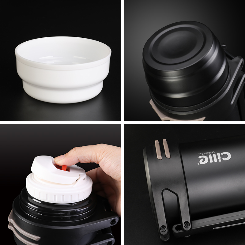 Xile Insulated Bottle, Stainless Steel Vacuum Insulated Water Bottle, Outdoor Tr...