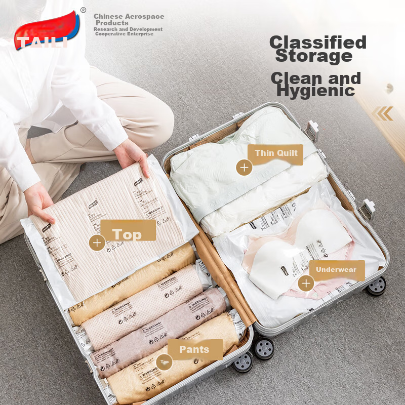 Taili Vacuum Storage Bags, Compression Bags, Clothes Packing Bags, Travel Bags,...