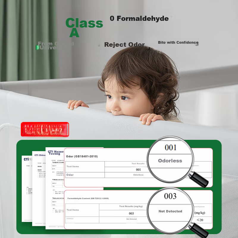 InnoTruth Baby Bed Guard Rail, Bedside Safety Barrier, Anti-Fall Protection for...