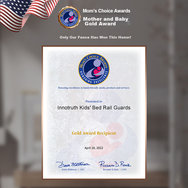 InnoTruth Baby Bed Guard Rail, Bedside Safety Barrier, Anti-Fall Protection for...