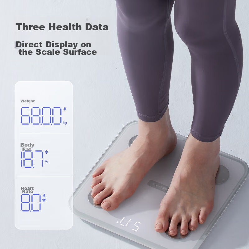Bear Professional Smart Body Fat Scale, Weight Scale, Electronic Scale, Heart Ra...