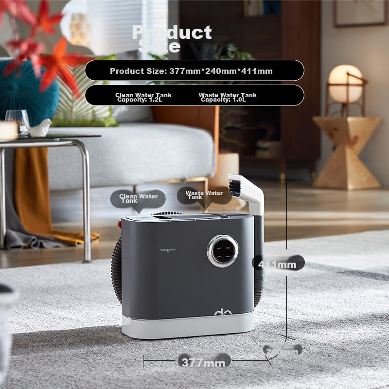 Donlim Fabric Cleaning Machine, Multi-Functional Steam Cleaner, All-In Steam Cle...