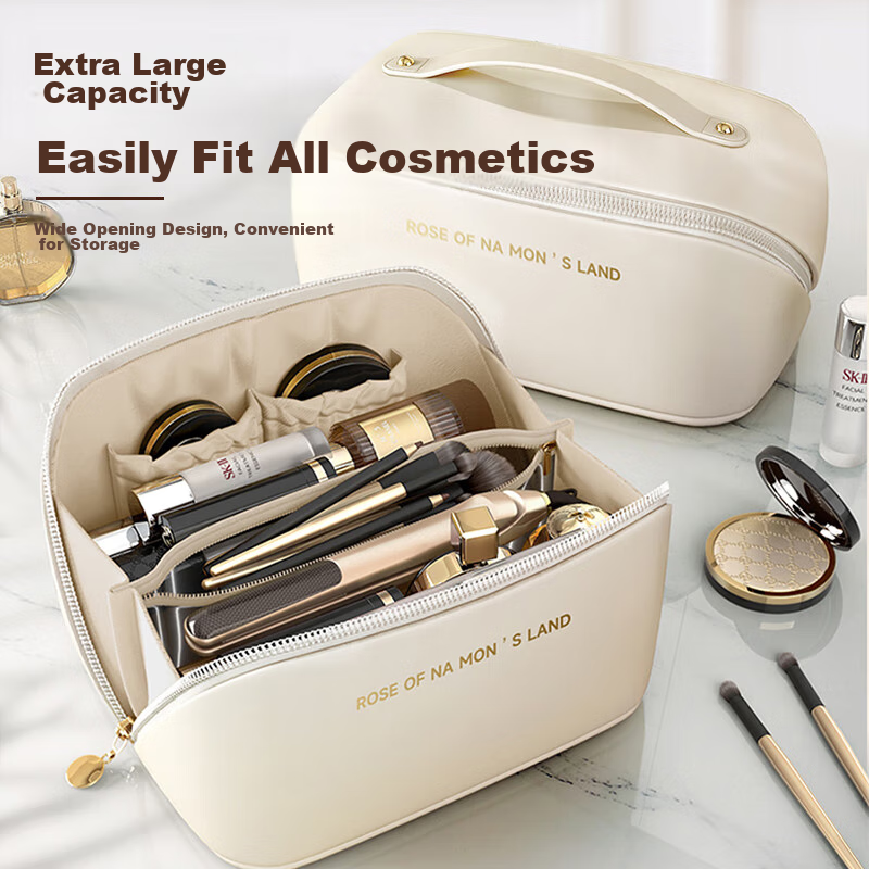 Bahai Niao Cosmetic Bag, Multifunctional, Portable, Large Capacity, Handheld, Tr...