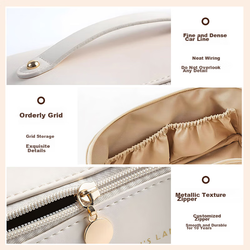 Bahai Niao Cosmetic Bag, Multifunctional, Portable, Large Capacity, Handheld, Tr...