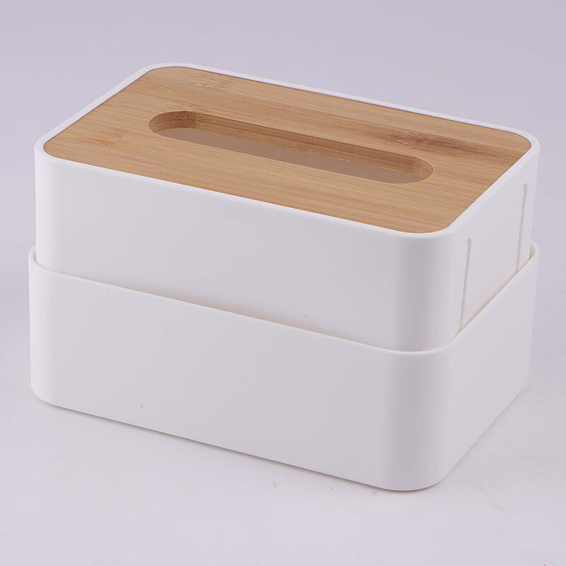 Ourunzhe Tissue Box, Living Room Tissue Holder, Coffee Table Storage Box, Height...