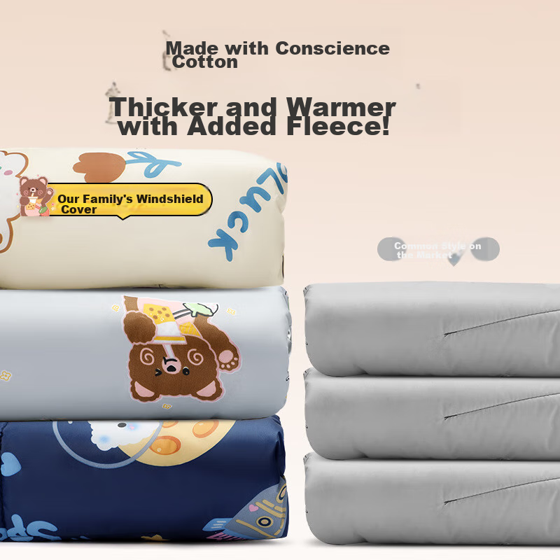 Wolai Electric Scooter Windshield, Winter Battery Car Motorcycle, Enlarged And T...