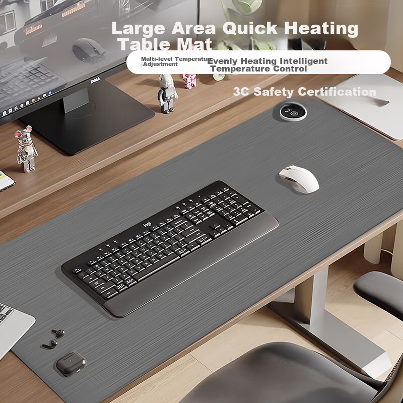 Jiashigao Heating Desk Pad, Mouse Heating Pad, Desktop Warm Pad, Extended And En...