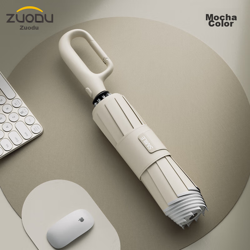 ZUODU Fully Automatic Umbrella, Three-Fold Large Size, Reinforced And Thickened,...