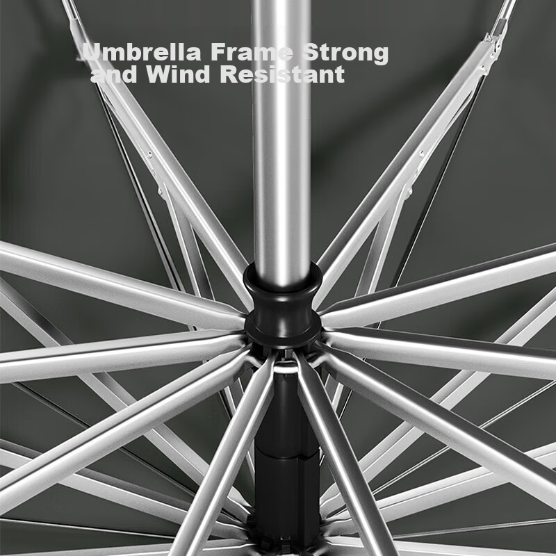 ZUODU Fully Automatic Umbrella, Three-Fold Large Size, Reinforced And Thickened,...