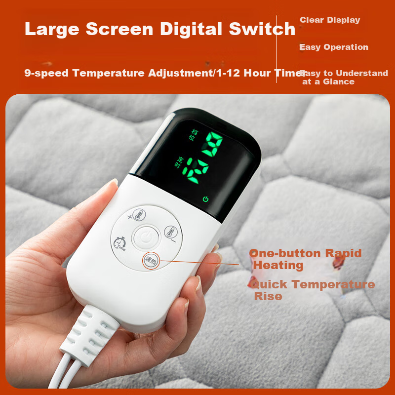 Jiashigao Heated Seat Cushion for Office Chair Home Winter Warm Electric Heated...