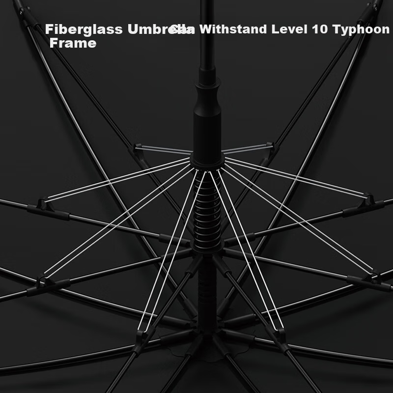 ZUODU Long-Handle Large Umbrella, Double-Layer Extra-Large, Reinforced Thickened...