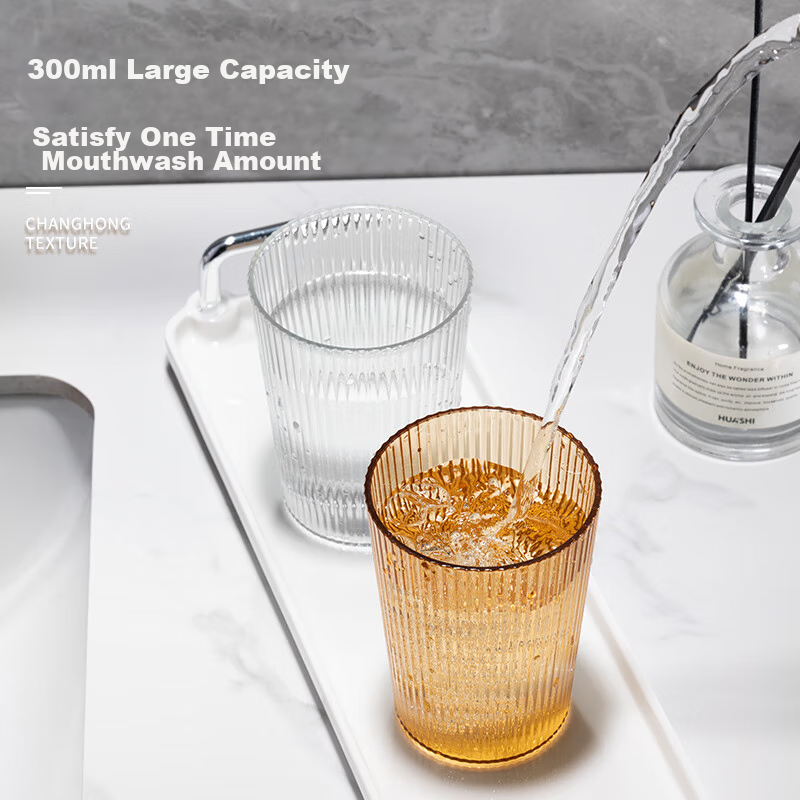 Jiadu Mouthwash Cup, Home Toothbrush Cup, Transparent Simple Tooth Mug, Toothbru...