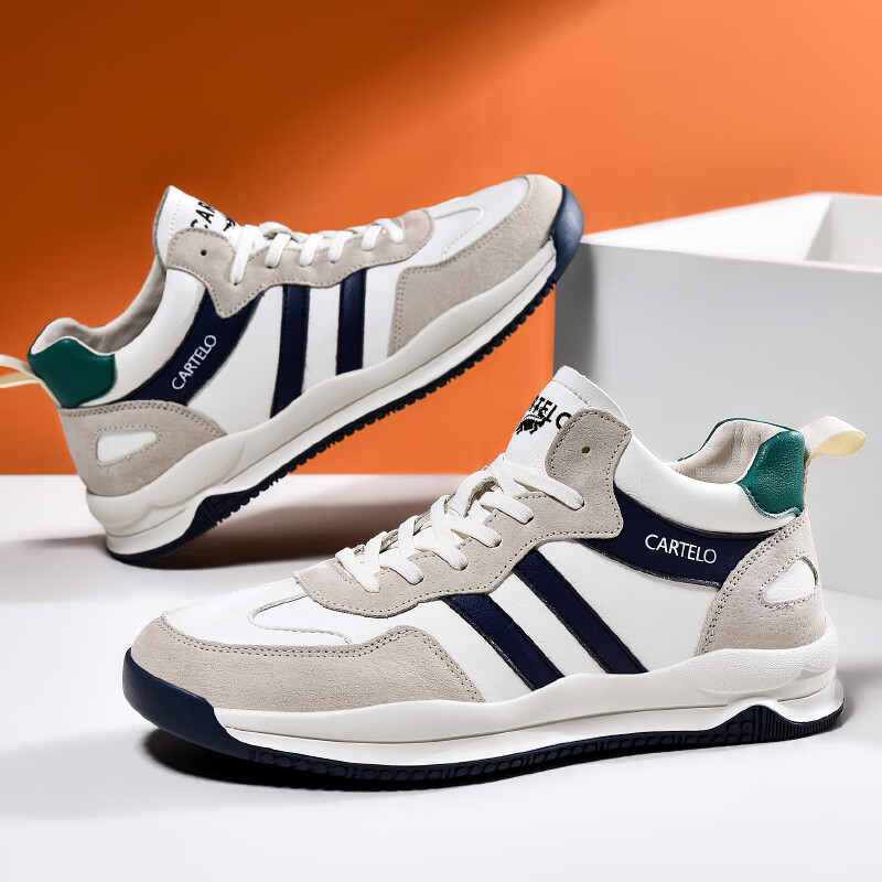 CARTELO Men's Casual Sneakers, Spring And Summer Dad Shoes, Hiking Classic Skate...