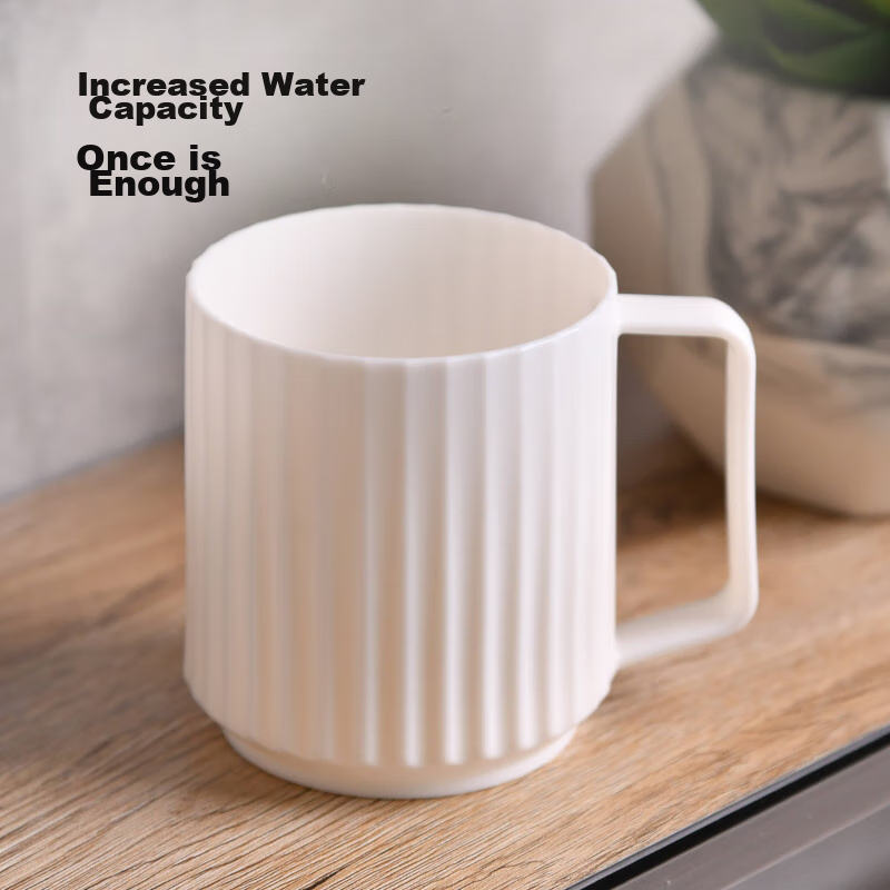 Jingzao, Antibacterial Mouthwash Cup, Thickened Toothbrush Cup, Simple Couple's...