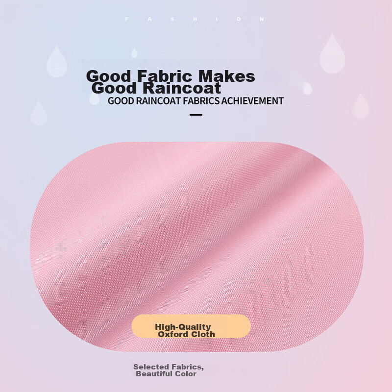 Xiangzhou Xiaozhen Cycling Raincoat, Thickened Oxford Cloth, for Electric Scoote...