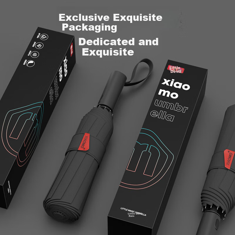 Xiao Mo Memory Folding Umbrella Non-folding Second Collection Umbrella Fully Aut...
