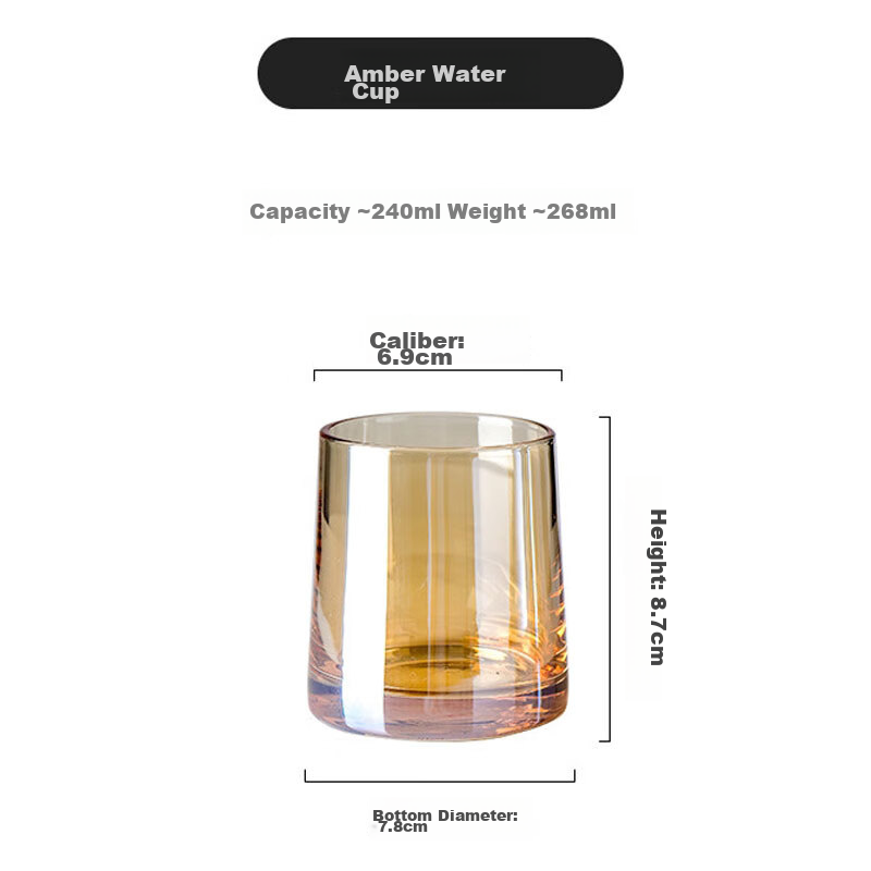 Xiangzhou Xiaozhen Glass Water Cup, Mouthwash Cup, Toothbrush Cup, Storage Box,...