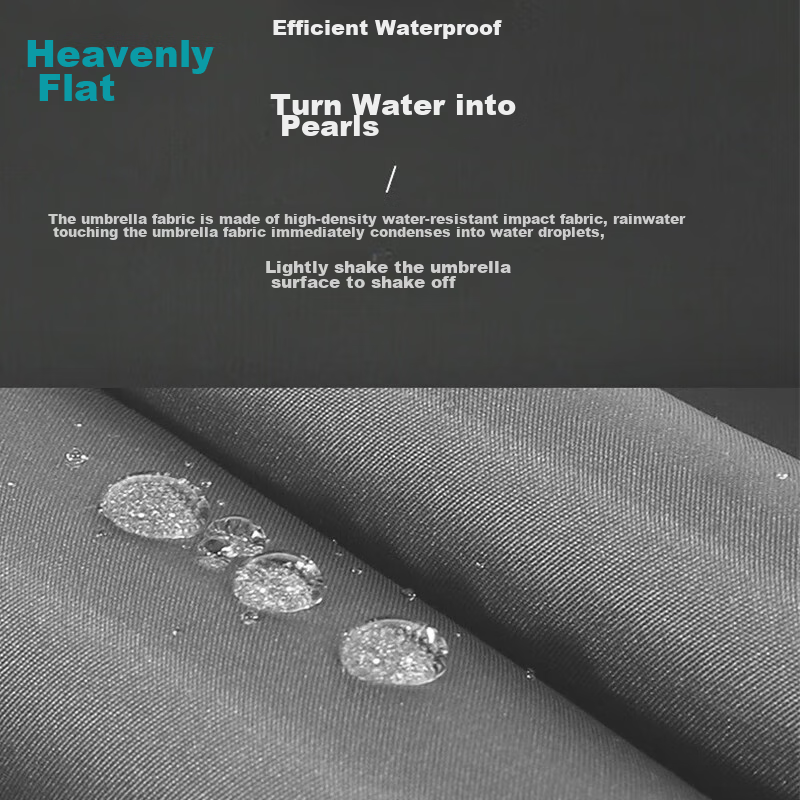 Paradise Double-Person Umbrella, Three-Fold, Sun Protection, Large Anti-Wind Bla...