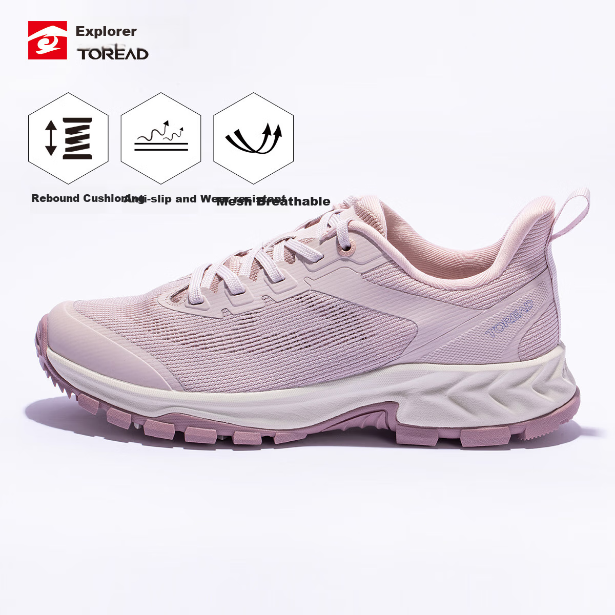 TOREAD Hiking Shoes 25 Spring/Summer Couple Outdoor Breathable Wear-resistant Mo...