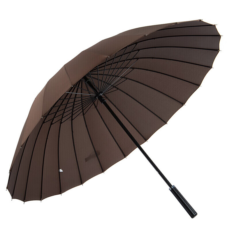 MAYDU Heavy-Duty Umbrella, Long Handle, 24 Ribs, Reinforced, Double-Sized, Suita...