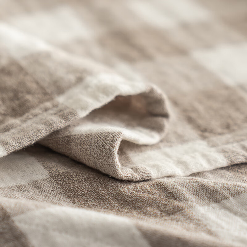 Jingzao Pure Cotton Gauze Blanket, 100% Cotton Machine Washable Towel Blanket, C...