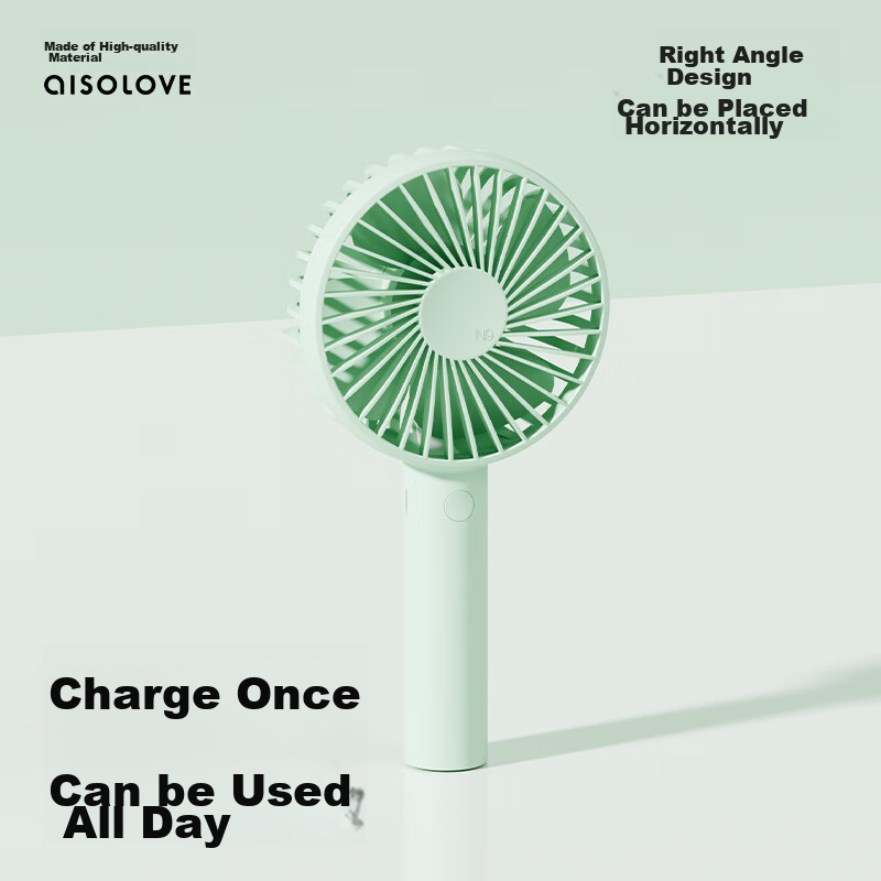 SOLOVE N9 Handheld Fan, USB Rechargeable, Portable Mini Fan, Summer Outdoor High...