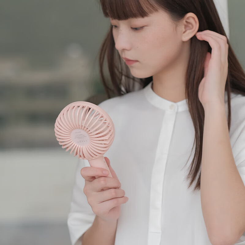 SOLOVE N9 Handheld Fan, USB Rechargeable, Portable Mini Fan, Summer Outdoor High...