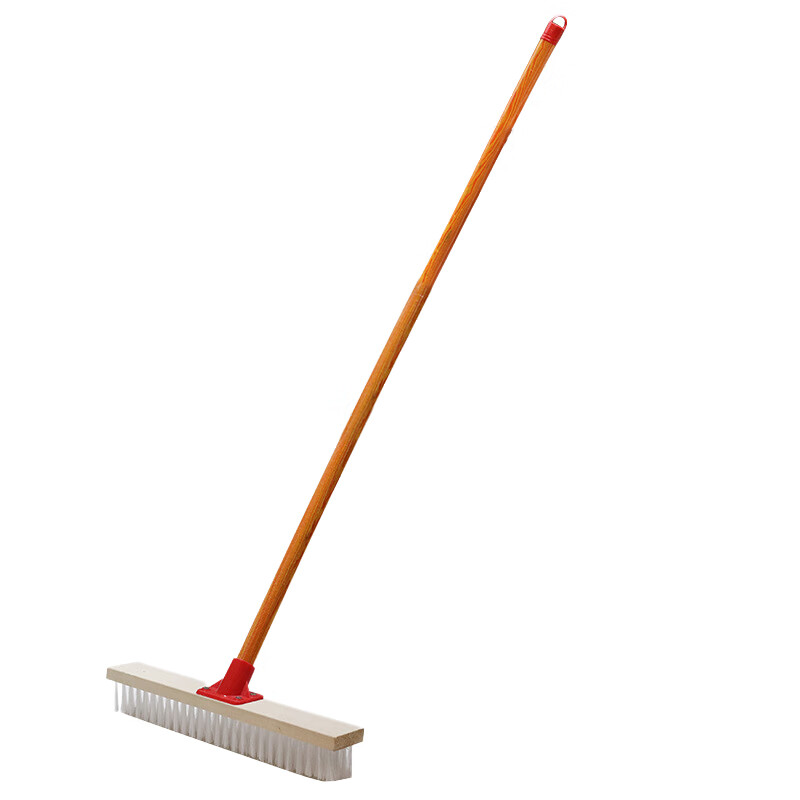 Meijia Shenghuo Floor Brush, Long Handle, Hard Bristles, Kitchen And Bathroom Cl...