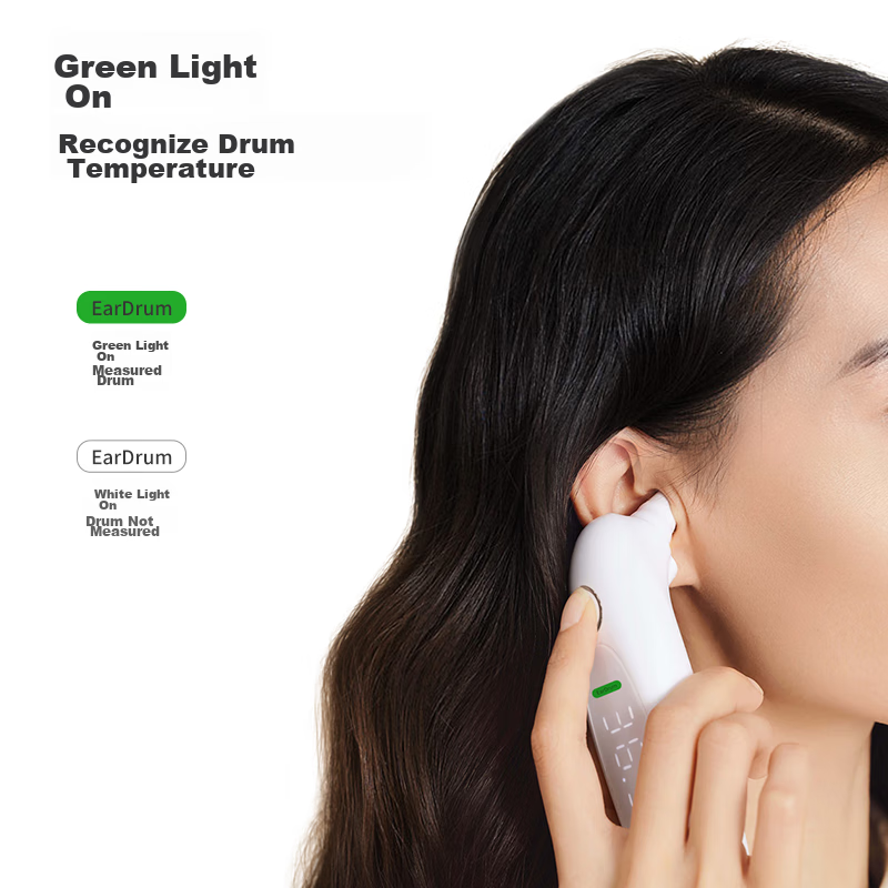 FANMI Eardrum Ear Thermometer, Infant Body Temperature Gun, Medical Ear Thermome...