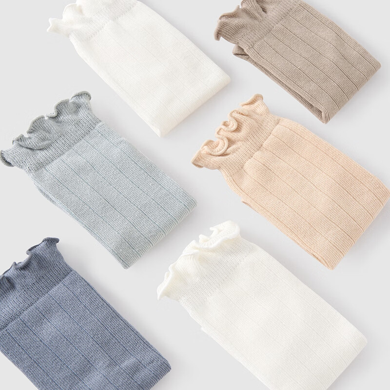 TONGTAI Baby Long Tube Socks Newborn Socks Baby Seamless Socks Boys and Girls Lo...