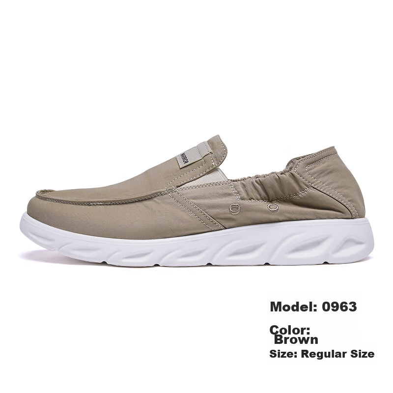 Warrior Official Casual Slip-On Men's Shoes, Comfortable Breathable Footwear, Fl...