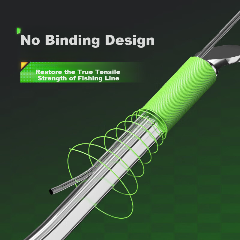 JIADIAONI Pre-Tied Big Fish Rig with Double Hooks, Iseni Finished Line Set for G...