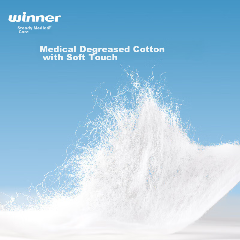 Wenjian Medical Double-Ended Cotton Swabs for Makeup Removal, Wound Care, And Ho...