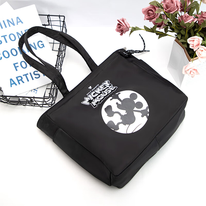 Disney Handbag, Women's Bag, Mickey Mouse Shoulder Bag, Large Capacity, Ultra-Li...
